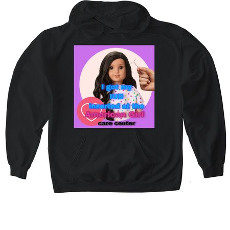 I got my IUD inserted at the AG care center&nbsp;, a Black Gildan Softstyle Pullover Hoodie