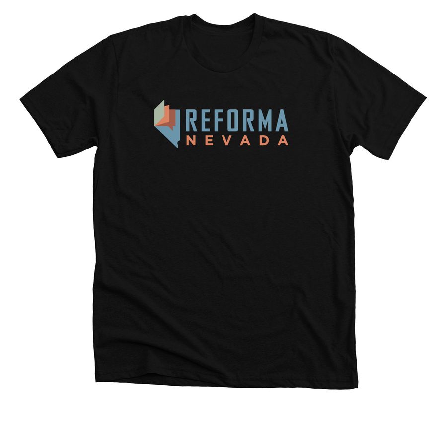 REFORMA NEVADA, a Solid Black Blend Premium Unisex Tee
