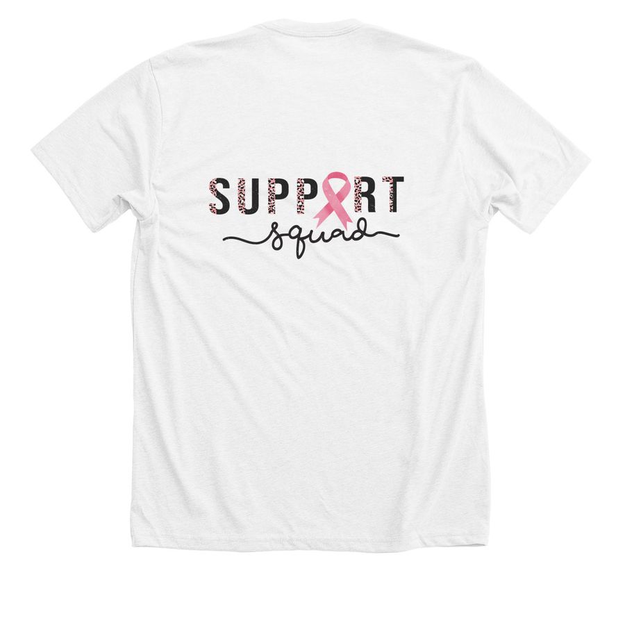 Lex's Pink Posse Merch, a Solid White Blend Premium Unisex Tee (back-view)