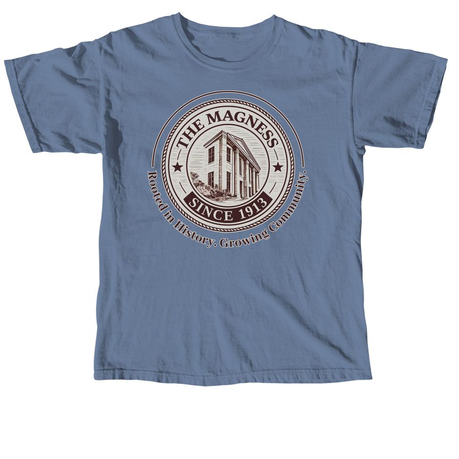 Magness Merch, a Blue Jean Comfort Colors Unisex Tee