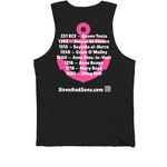 She Captain Clothing TM, a Black Premium Cotton Tank (back-view)