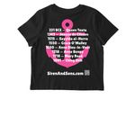She Captain Clothing TM, a Black Stanley/Stella Women?s Stella Muser Tee (back-view)