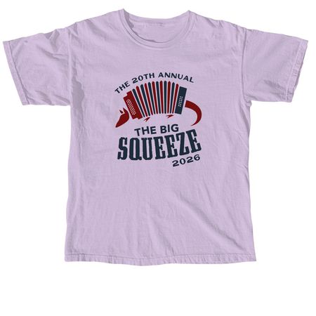 The 20th Annual Big Squeeze, a Orchid Comfort Colors Unisex Tee