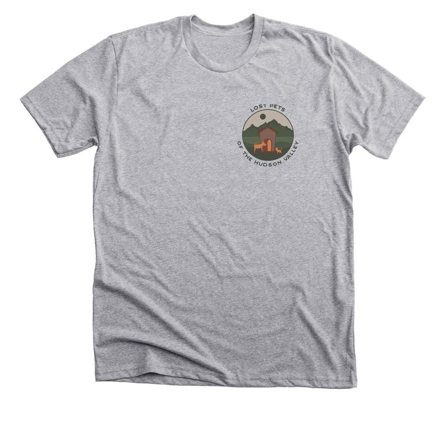 Lost Pets of the Hudson Valley Merchandise, a Athletic Heather Premium Unisex Tee
