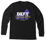 CNH Women's Leadership Summit 2026, a Solid Black Blend Premium Long Sleeve Tee (back-view)
