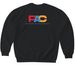 PAC Crewneck, a Black Softstyle Crewneck Sweatshirt (back-view)