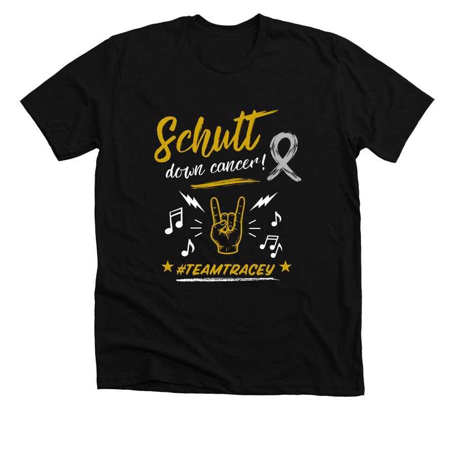 Tracey's Tribe, a Solid Black Blend Premium Unisex Tee