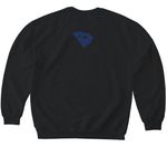 Vincent Coe for South Carolina, a Black Softstyle Crewneck Sweatshirt (back-view)