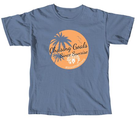 BTS Athletics Summer Collection, a Blue Jean Comfort Colors Unisex Tee