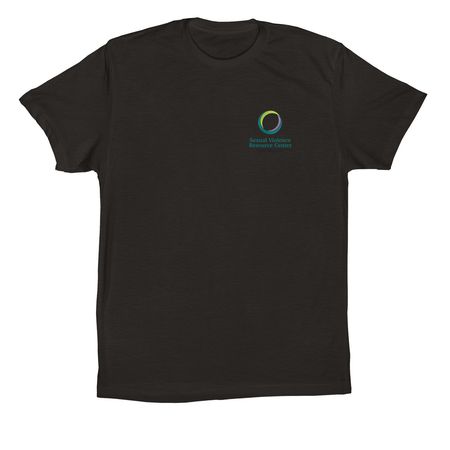 SVRC Logo Merch, a Black Premium Cotton Tee