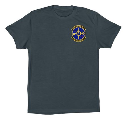 OCP Authorized Morale Shirt, a Dark Grey Premium Cotton Tee