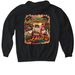 Islander 10.28.26, a Black Gildan Softstyle Pullover Hoodie (back-view)