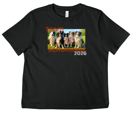 Team Schumann 2026, a Vintage Black Women's Heavyweight Tee