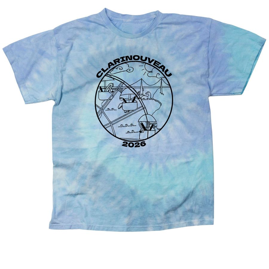 Clarinouveau 2026, a Lagoon Classic Tie Dye Tee