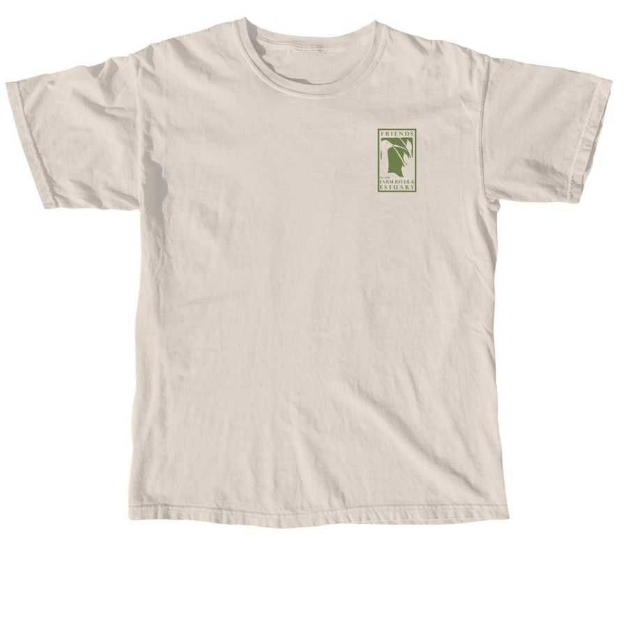 Marsh Olive Tee, a Ivory Comfort Colors Unisex Tee