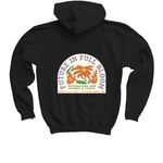 2026 Jefferson County Fair Shirts, a Black Youth Pullover Hoodie (back-view)
