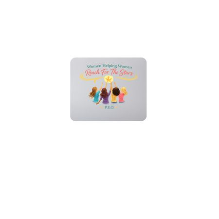 Mouse Pad, a White Full Color Mouse Pad