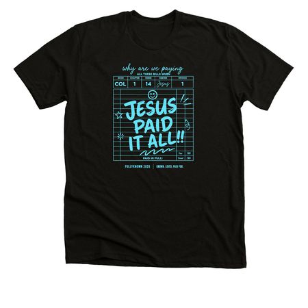 FK Summer Camp, a Black Heather Premium Unisex Tee