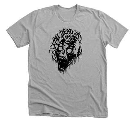 YOU DEAD! BLACK, a Athletic Heather Premium Unisex Tee