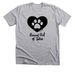 I Heart Animal Aid&nbsp;- Black, a Athletic Heather Premium Unisex Tee