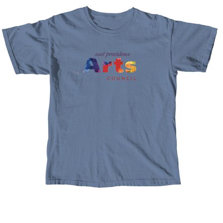 EP Arts Council Merch, a Blue Jean Comfort Colors Unisex Tee