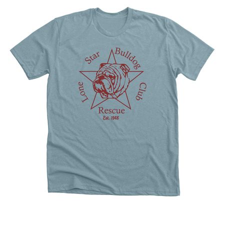 Serving up second chances, a Heather Blue Lagoon Premium Unisex Tee