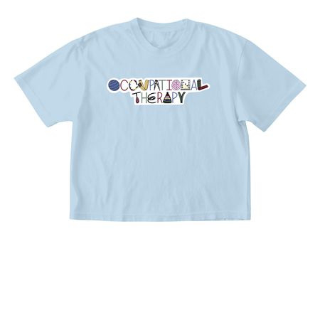 Occupational Therapy, a Chambray Comfort Colors Boxy Tee