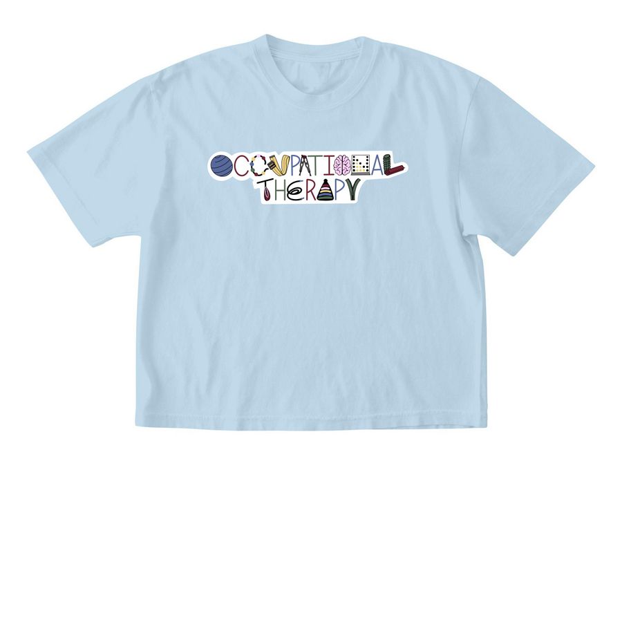 Occupational Therapy, a Chambray Comfort Colors Boxy Tee