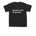 NYC Quakers Spring 2026, a Black Youth Unisex Tee (back-view)