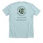 I Have So Many Problems... T-shirt, a Heather Ice Blue Premium Unisex Tee (back-view)