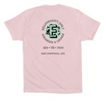 I Have So Many Problems... T-shirt, a Soft Pink Premium Cotton Tee (back-view)