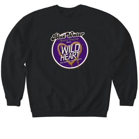 Wild Heart Show Shirts, a Black Softstyle Crewneck Sweatshirt