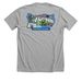 Emergency Assistance Fundraiser, a Athletic Heather Premium Unisex Tee (back-view)