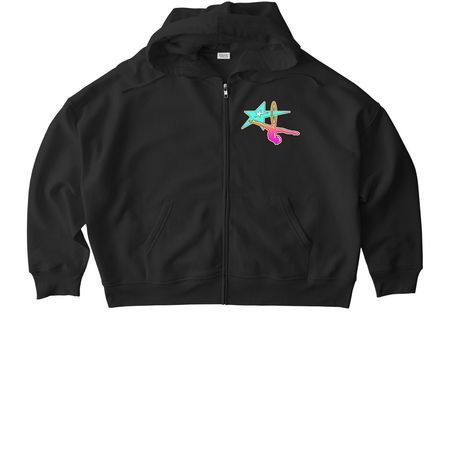 Millennium Collection, a Black Stanley/Stella Women?s Stella Ida Zip Up Pullover Hoodie
