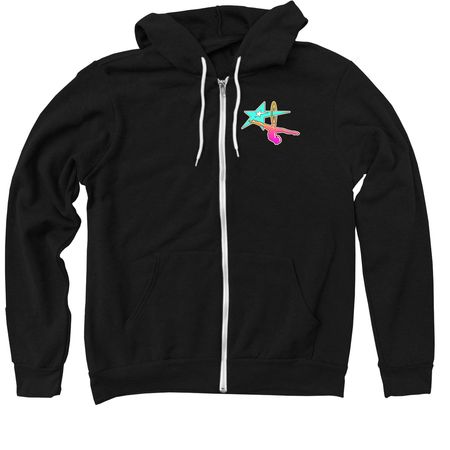Millennium Collection, a Black Zip Up Hoodie