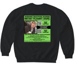 Find Vladek Hasel Shirts, a Black Softstyle Crewneck Sweatshirt (back-view)