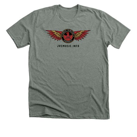 JVC NEW LOGO 2026, a Deep Heather Premium Unisex Tee