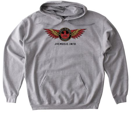JVC NEW LOGO 2026, a Sport Grey Gildan Softstyle Pullover Hoodie