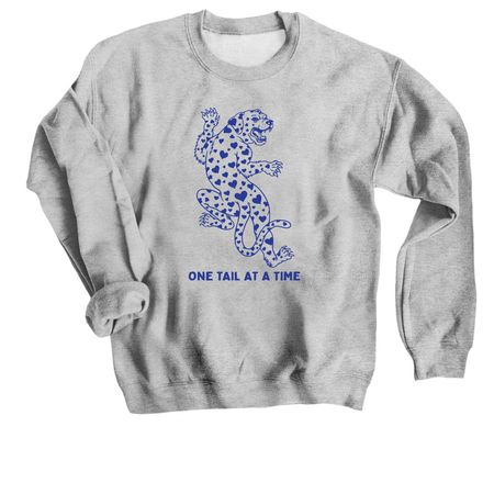 Dog Panther, a Sport Grey Crewneck Sweatshirt