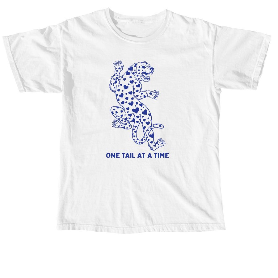 Dog Panther, a White Comfort Colors Unisex Tee