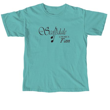 Scottsdale Chorus Fan, a Seafoam Comfort Colors Unisex Tee
