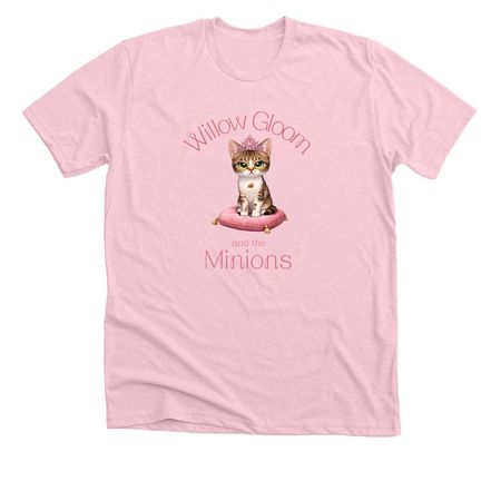 Princess Willow, a Heather Pink Premium Unisex Tee