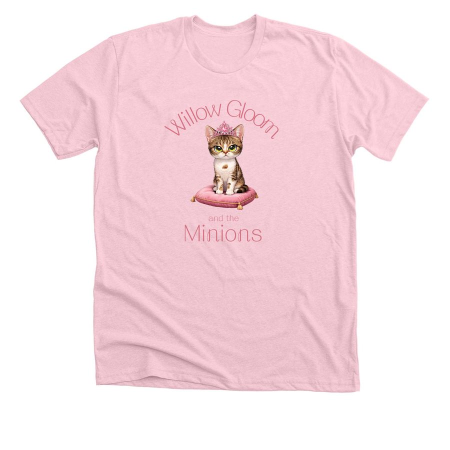 Princess Willow, a Heather Pink Premium Unisex Tee