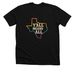 Y'all Means All, a Solid Black Blend Premium Unisex Tee