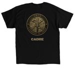 SWTD 6.0 Cadre, a Black Classic Unisex Tee (back-view)
