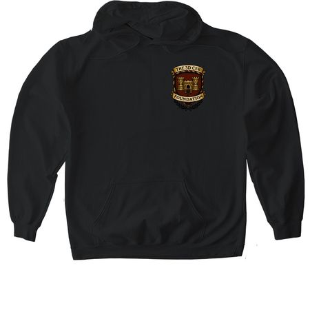 Honoring our Fallen Heroes, a Black Gildan Softstyle Pullover Hoodie