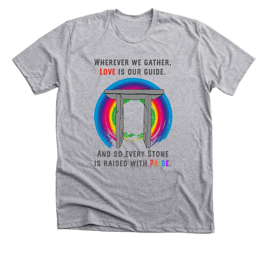 Pride Month 2023, a Athletic Heather Premium Unisex Tee