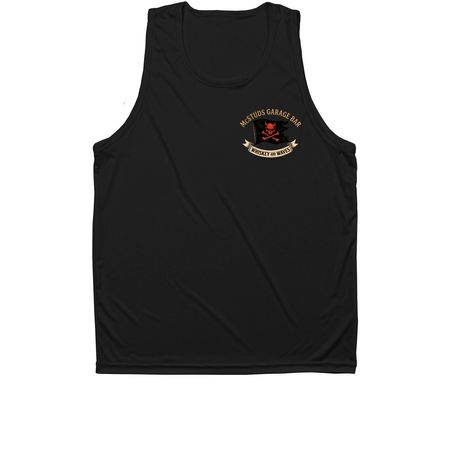 Pirate ver3, a Black Unisex Performance Tank
