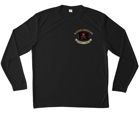 Pirate ver3, a Black Unisex Performance Long Sleeve Tee