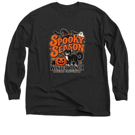 Spooky Season, a Black Classic Long Sleeve Tee